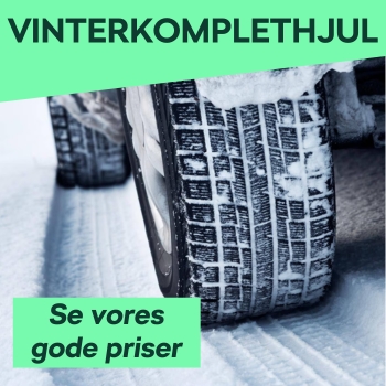  Vinterkomplethjul